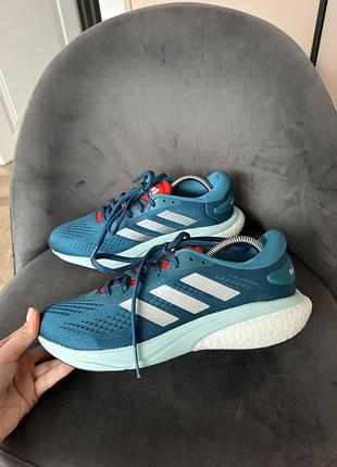 Кросівки чоловічі adidas supernova сині, розмір 42, довжина устілки 27 см
