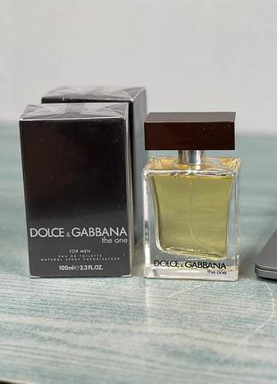 Чоловічі парфуми dolce & gabbana the one for men 100 мл шлейфові чоловічі духи стійкі парфуми чоловічі елегантний аромат на осінь