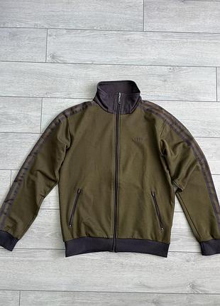 Мужская олимпийка адидас бекенбауэр adidas originals beckenbauer firebird classic track jacket vintage retro size m кофта винтаж худи свитер оригинал
