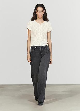 Кардиган, в'язаний гачком від massimo dutti.