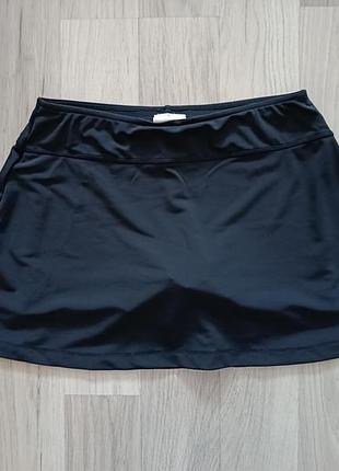 Черная спортивная юбка-шорты бренда canterbury skort скорт