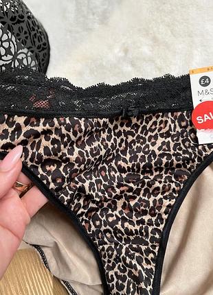 Леопардові трусики від m&s 2