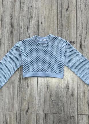 Кофта светр сітка h&m