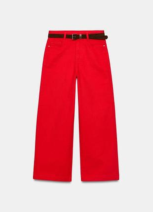 Джинси жіночі червоні zara new