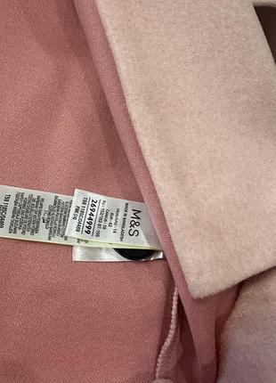 Пальто жіноче m&s рожеве 4