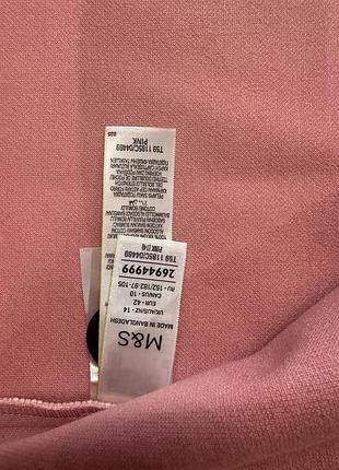 Пальто жіноче m&s рожеве 3