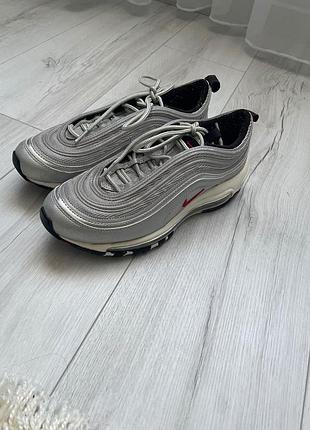 Кросівки жіночі nike air max 97 сріблясті