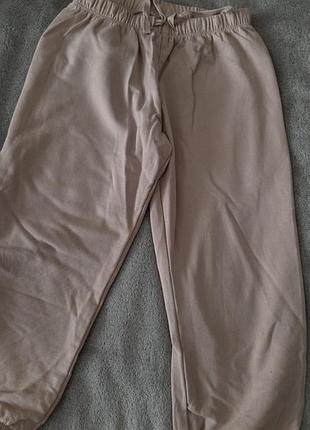 Спортивні штани для дівчинки h&m пудрові