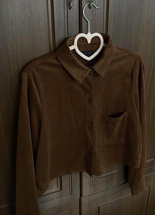Сорочка zara шоколад