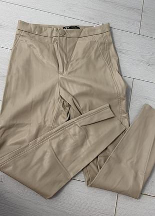 Джинси zara ,  h&m, лосіни шкіряні 8