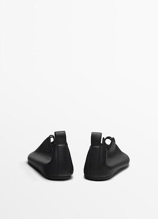 Балетки, тапки massimo dutti, натуральна шкіра 4