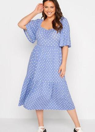 Ярусне або з воланами плаття 👗 великого розміру