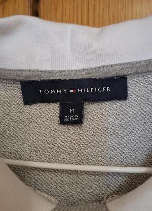 Платье-свитшот поло Tommy hilfiger цвет-блок, размер m (46)