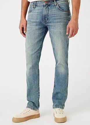 Джинси wrangler w30 l32 larston slim tapered