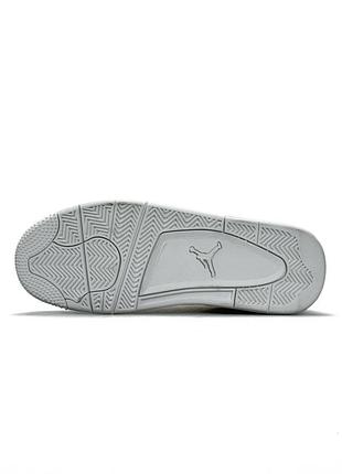 Nike air jordan 4 retro white 3