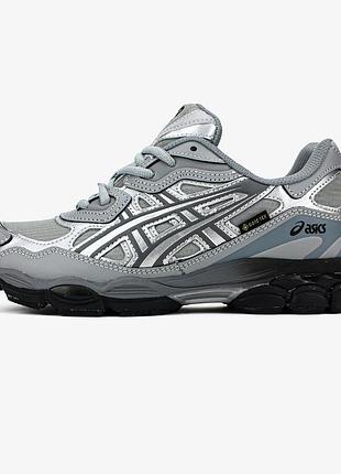 Asics gel nyc "grey"gore-tex" silver 4