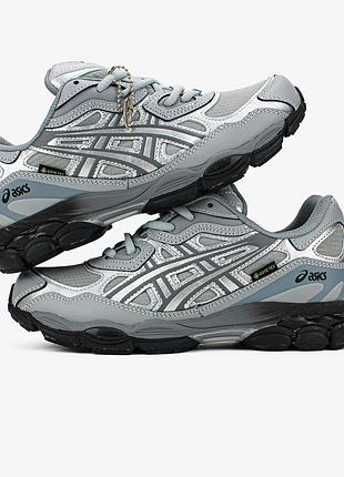 Asics gel nyc "grey"gore-tex" silver 6