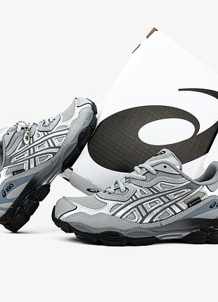 Asics gel nyc "grey"gore-tex" silver 7