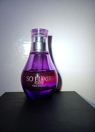 Женские духи yves rocher so elixir purple, 30 мл батч-код (номер партии): p726. страна производства: made in Query (произведено во франции)