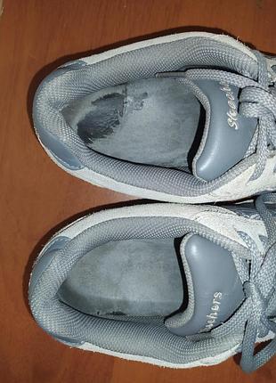 Замшевые sketchers 40 размер 9