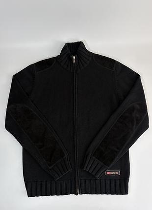 Чоловічий кардиган / кофта esprit, чорний, 100% котон, розмір m