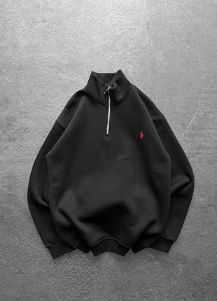 Чоловіча кофта polo ralph lauren в чорному кольорі