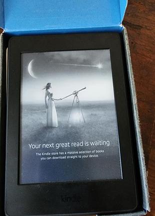 Электронная книга amazon kindle paperwhite 6" с подсветкой (dp75sdi)