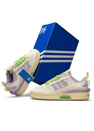 Adidas forum mod low cream lilac lime 2
