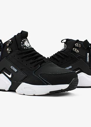 Nike huarache acronym "black/white" 6