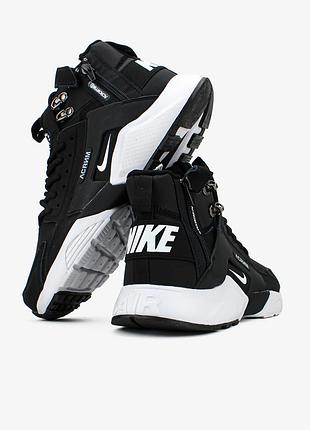Nike huarache acronym "black/white" 8