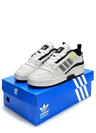 Adidas forum mod low white black lime