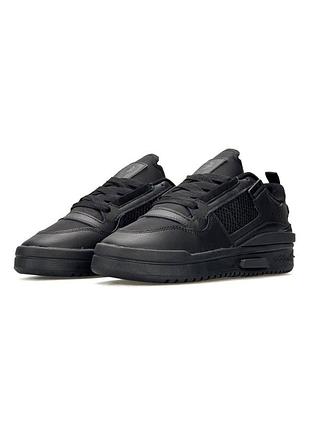 Adidas forum mod low all black 4