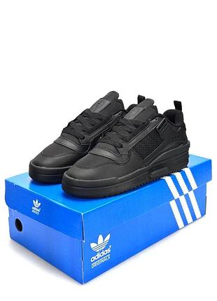 Adidas forum mod low all black