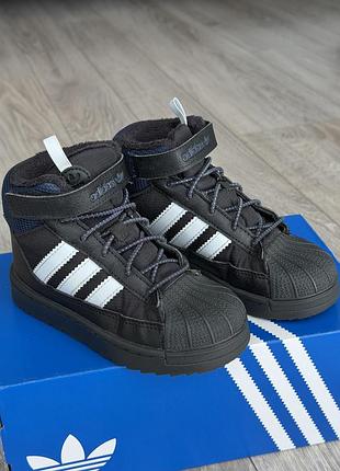 Adidas originals дитячі зимові черевики adidas originals superstar winter trek