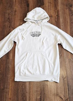 Чоловіча унікальна кофта худі ripndip з великим лого на спині оригінал