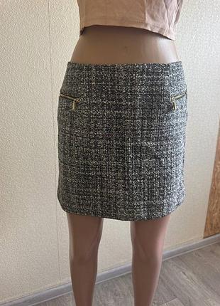 Стильна коротка спідниця river island 🖤