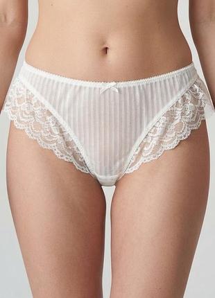 Новые женские белые трусики хлопок 72% primizia (made in italy)xl