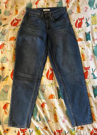 Джинси жіночі levi’s premium 80s mom jean сині w28