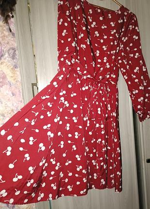 Вишни модное платье 👗 тренд shein 2xxl
