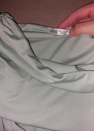 Боді zara м'ятного кольору 3