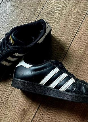 Кроссовки adidas черные 3