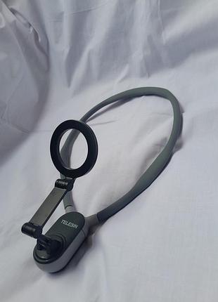 Тримачі та штативи telesin магнітний тримач на шию для iphone (magsafe) та екшн-камер