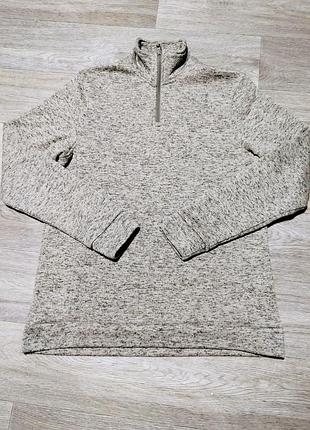 Мужская тёплая кофта толстовка , размер l-xl .