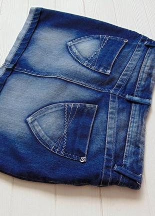 Розмір 10-11 років. стильна джинсова спідниця для дівчинки8 фото
