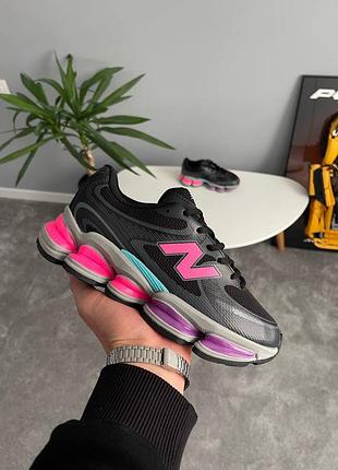 😍 женские кроссовки new balance 2000 black pink