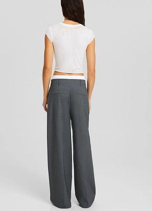 Брюки жіночі h&m сірі s/m 2