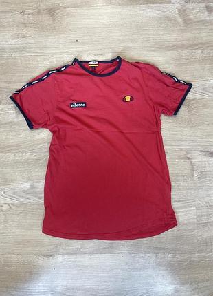 Футболка чоловіча ellesse червона, розмір m