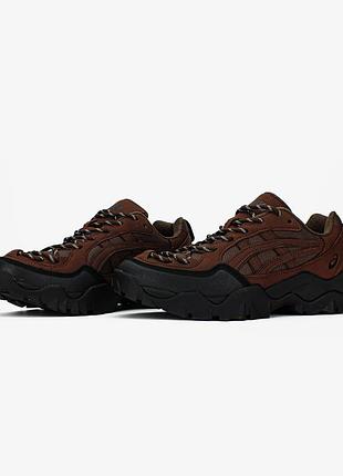 Asics gel pickax "brown black" 2