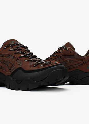 Asics gel pickax "brown black" 6