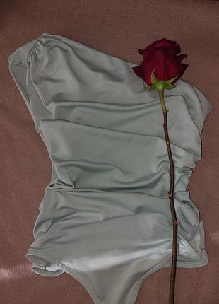 Боди zara мятного цвета